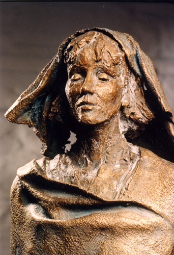 Bust of Hildegard of Bingen